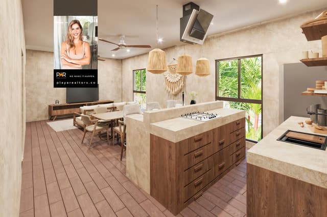 Chic Apartamento de 1 Recámara con Vistas al Océano sin Igual en Mahahual