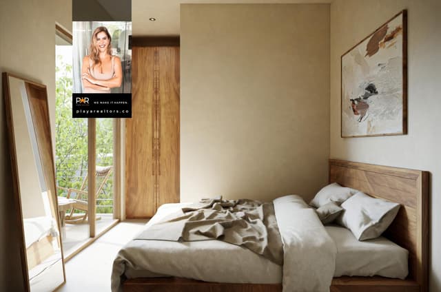 Moderno Departamento de 2 Recámaras con Terraza Privada en Playa