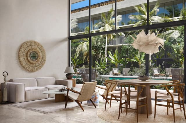 Serenidad al Aire Libre: Apartamento de 1 Habitación con Terraza en Playa del Carmen