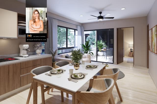 Estudio con Terraza en el Centro de la Vibrante Playa del Carmen