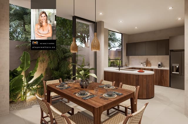 Oasis en Tulum – Villa de 4 Recámaras con Alberca y Rooftop con Asador