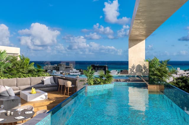 Estudio Acogedor con Terraza, Ideal para Disfrutar de Playa del Carmen