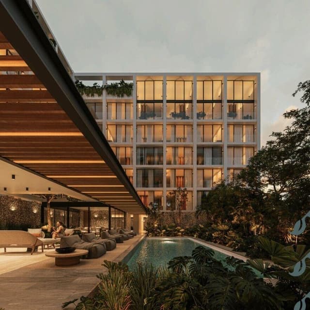 Departamento en Venta en Temozon Norte, Ziba, con ameniades