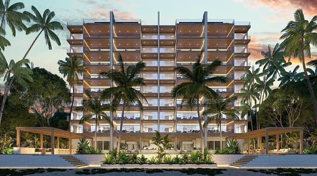 Departamento en el puerto de progreso en venta, con amenidades