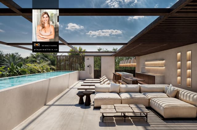 Vivienda con Naturaleza: Departamento de 2 Recámaras con Terraza en Tulum