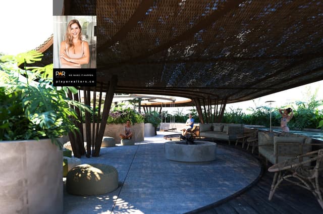 Exclusivo apartamento de 2 recámaras con jacuzzi, diseño biofílico y piscina subterránea