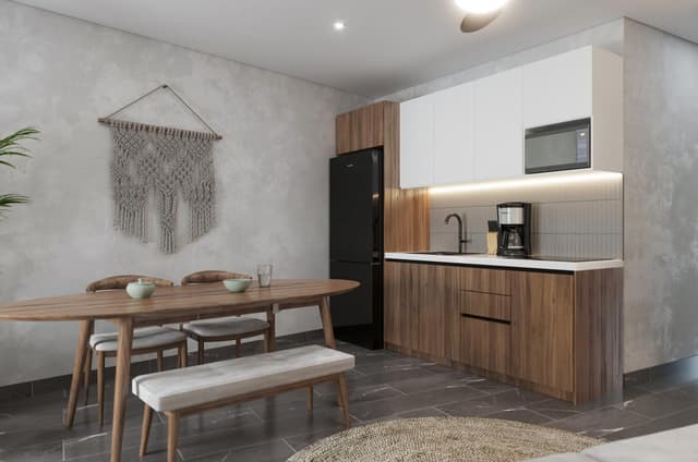 Tu oasis personal: apartamento de 2 recámaras con jacuzzi y conexión con la naturaleza