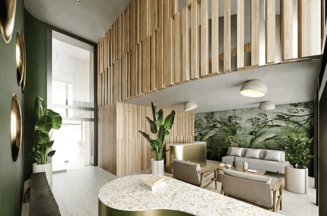 Departamento de 1 Recámara con Terraza y Vista a las Calles Icónicas de Playa del Carmen