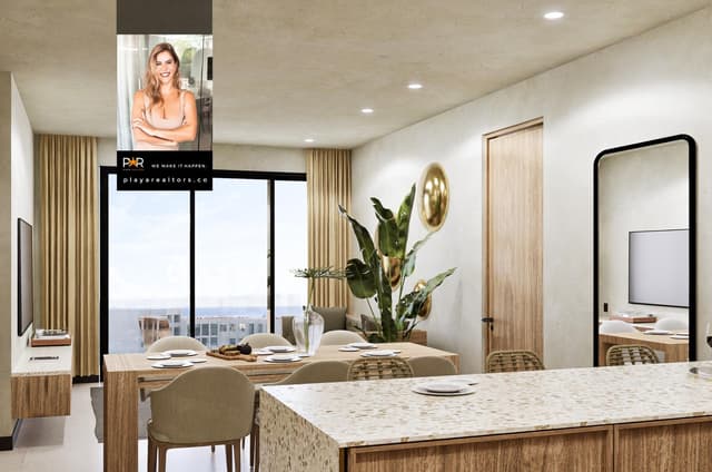 Moderno Penthouse con Terraza y Diseño Contemporáneo en el Corazón de Playa