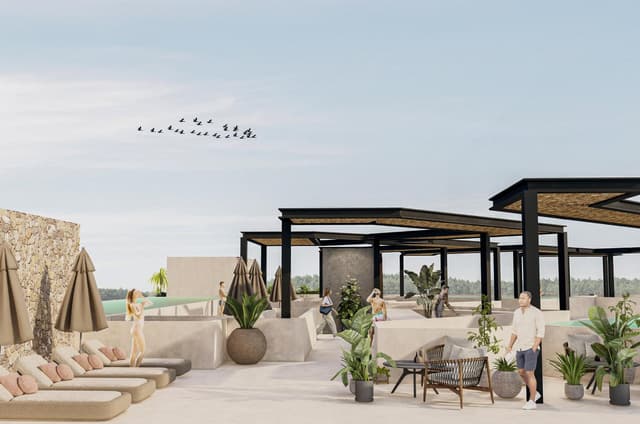 Departamento llave en mano en un entorno eco-friendly