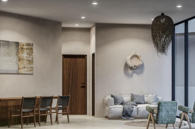 Departamento llave en mano en un entorno eco-friendly