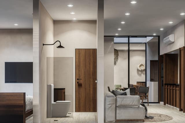 Departamento llave en mano en un entorno eco-friendly