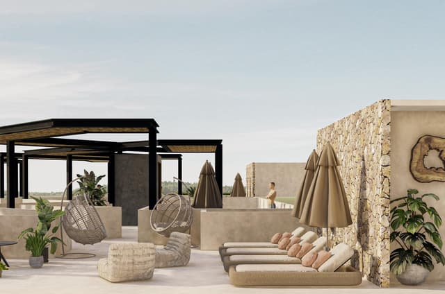 Estilo eco-lujo: departamento de 2 recámaras con terraza privada