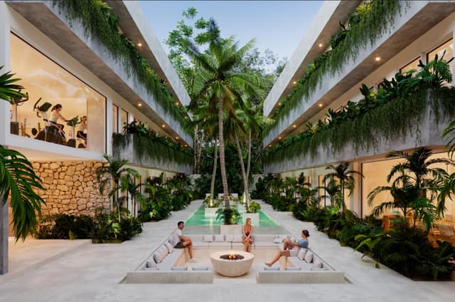 Conexión Natural: Apartamento con Terraza Privada en Tulum