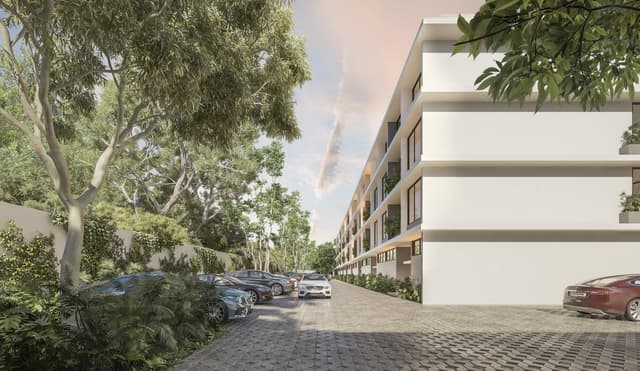 Departamento en venta en zona de temozon, con amenidades de lujo