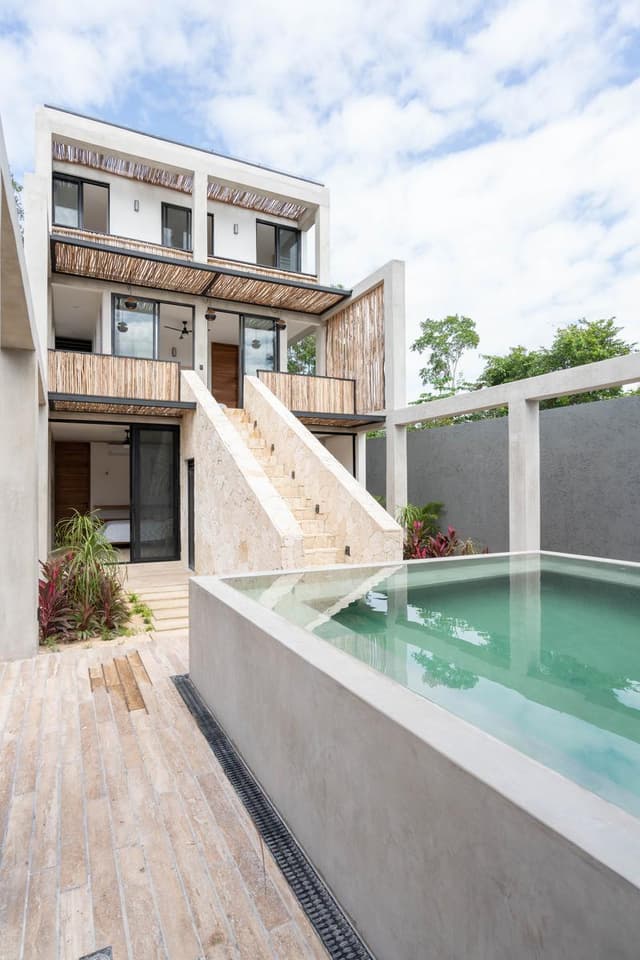 Villa de lujo con 3 recámaras y terraza, rodeada de naturaleza en Tulum