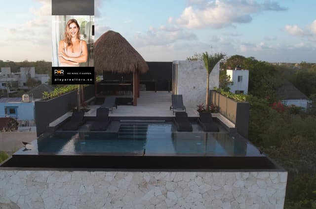 Vive la magia de Tulum: Apartamento de 1 recámara con gimnasio y alberca