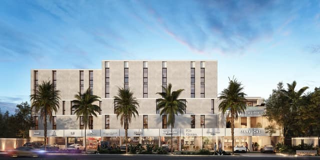 Departamento en venta en Conkal de 2 recamaras y rooftop, desarrollo de lujo