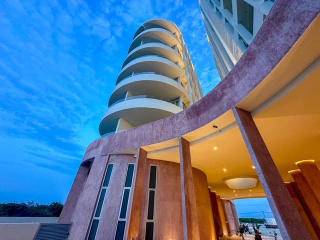 renta en julio y agosto 2025, en edificio con amenidades, Telchac, Merida Yucatan