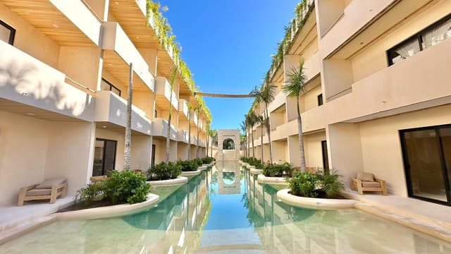 VENTA DEPARTAMENTO AMUEBLADO Y EQUIPADO EN COCAY TULUM