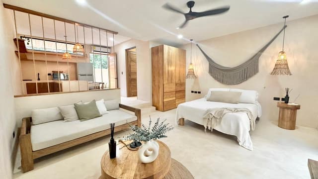 VENTA DEPARTAMENTO AMUEBLADO Y EQUIPADO EN COCAY TULUM