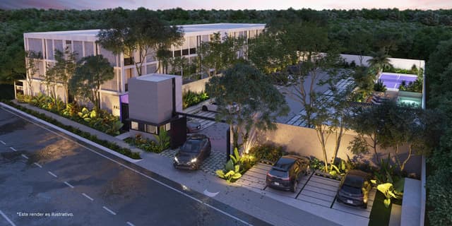 Departamento en venta de 2 habitaciones en Temozón Norte