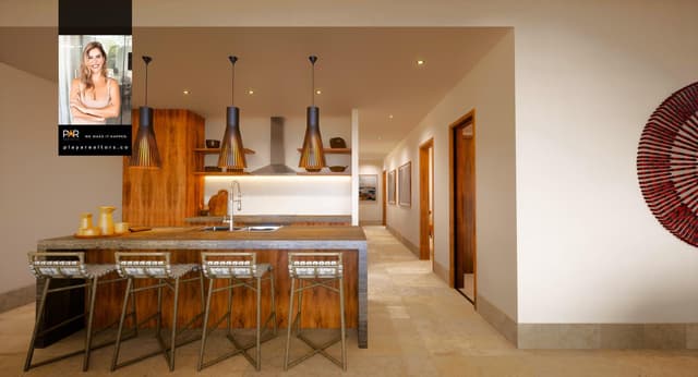 Vivienda de 3 Recámaras con Balcón, Vista al Mar y Pisos de Porcelanato