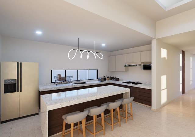 Casa de una planta en Privada La Rejoyada, Mérida, Yucatán