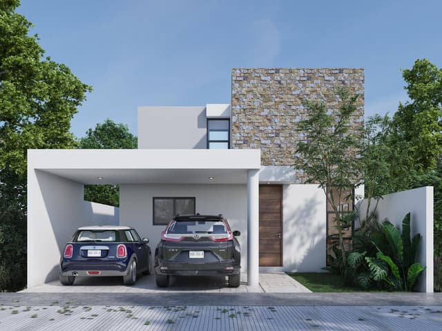 Casa en venta en privada residencial de Conkal, con amenidades de lujo