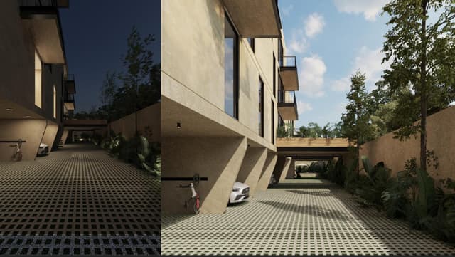 Departamento de dos habitaciones en venta en Temozon norte