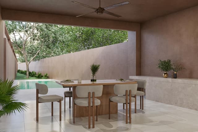 Departamento de 1 habitacion en Temozón Norte