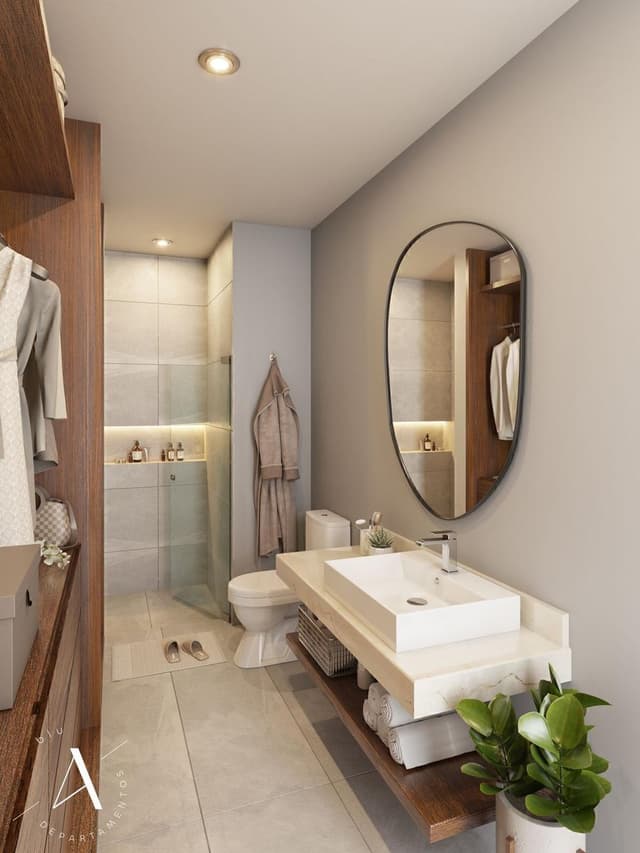 Departamento en venta en de 1 recámara + flex en el Norte de Mérida