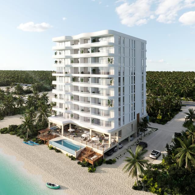 Departamento en venta en el Puerto de Telchac de 4 habitaciones