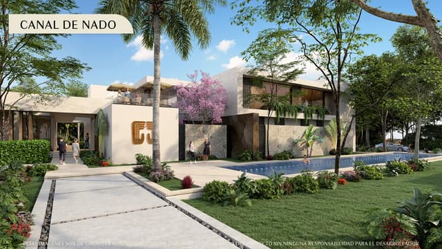 Lote Residencial para construcción inmeditada. Conoce la gran Casa Club, Conkal, Merida