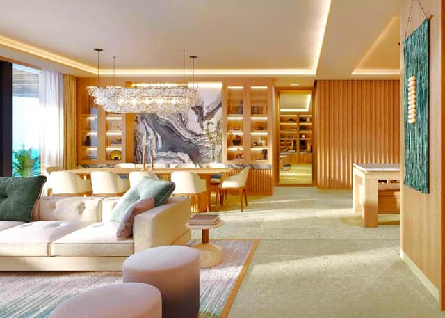 Elegante Moderno Departamento de 4 Recámaras Frente al Mar en Isla Mujeres