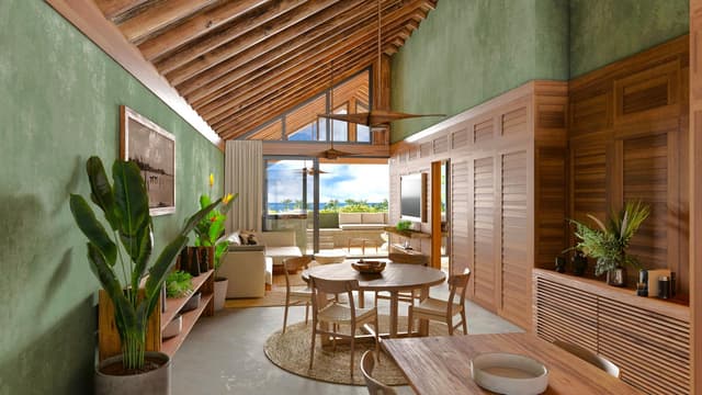 Departamento de 2 Recámaras con Terraza y Vistas al Mar