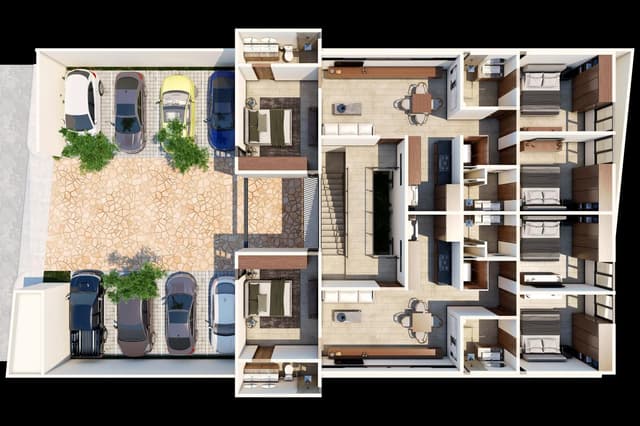 Departamento en venta en Conkal de 2 habitaciones