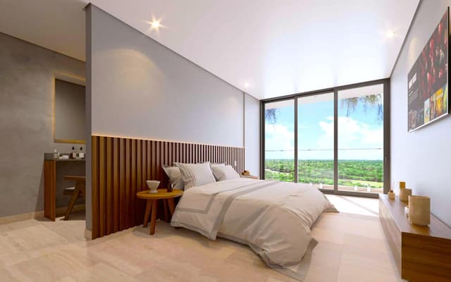 Penthouse exclusivo de 2 recámaras con rooftop privado y vistas panorámicas al lago