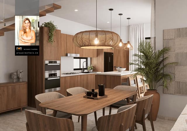 Residencia de 3 Habitaciones con Alberca y Arquitectura en Sintonía Natural