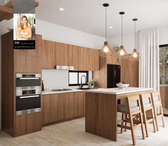 Residencia de 3 Habitaciones con Alberca y Diseño Fluido en Entorno Natural