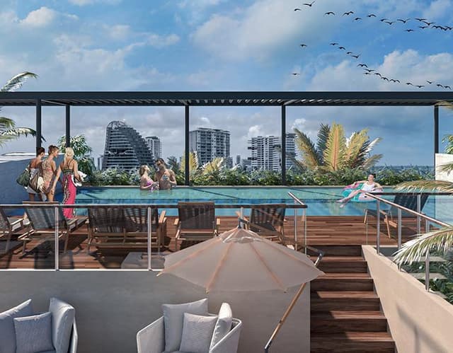 Penthouse de Lujo con 4 Recámaras y Vistas Panorámicas al Caribe