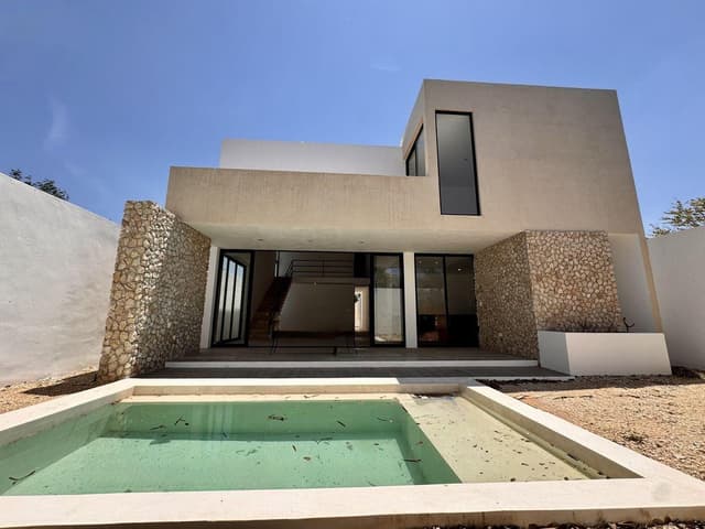 Casa Venta Mérida, Dzityá, 3 habits + alberca, entrega inmediata