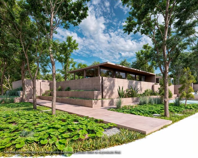 Casa residencial en venta en privada de cholul, con amenidades