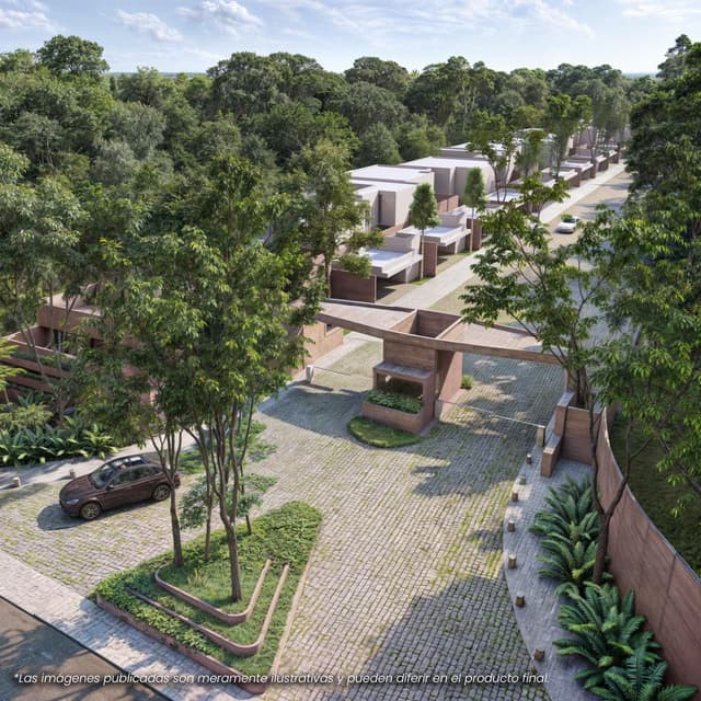 Casa residencial en venta en privada de cholul, con amenidades