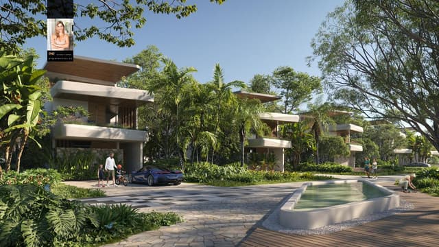 Exclusivo Lote en Tulum: Vida Ecológica y de Lujo en 221.54 m², Integrado a la Jungla Maya