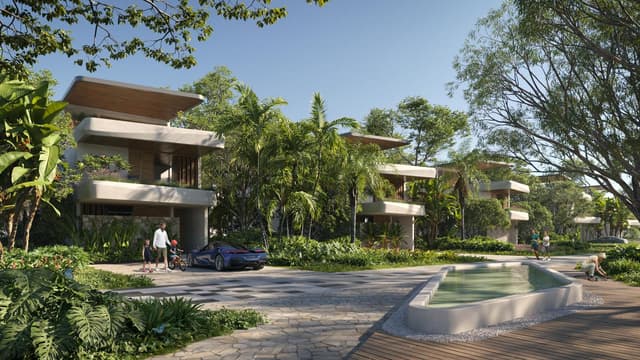 Exclusivo Lote en Tulum: Vida Ecológica y de Lujo en 221.54 m², Integrado a la Jungla Maya