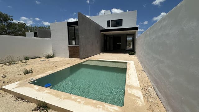 Casa de 3 habitaciones en venta en Dzitya, lista para entrega