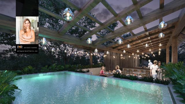 AMPLIO y LINDO departamento 2 hab Tulum SKY POOL, GIMNASIO, SEGURIDAD