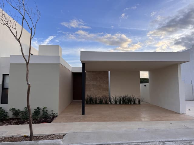 el modelo de un piso más solicitado- modelo Aurea en Conkal, 2 habitaciones