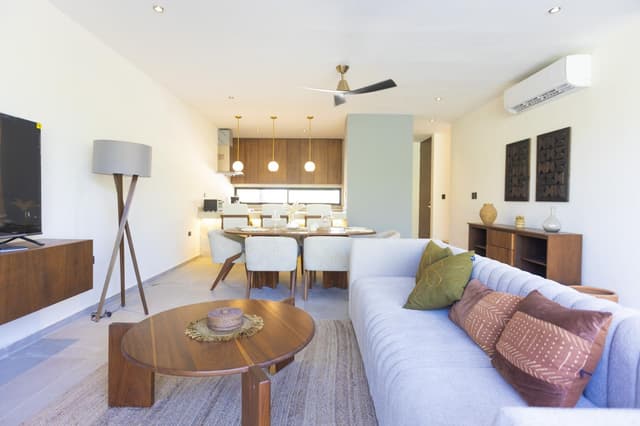 Villa con 3 recámaras, alberca y rooftop en Temozón Norte